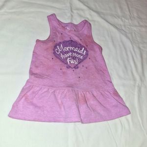 5/$20 Little girl's lavender Mermaid dress Sz 3T